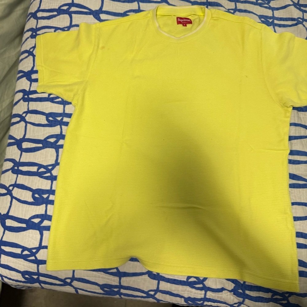 Supreme Stripe Rib Waffle Top SS19